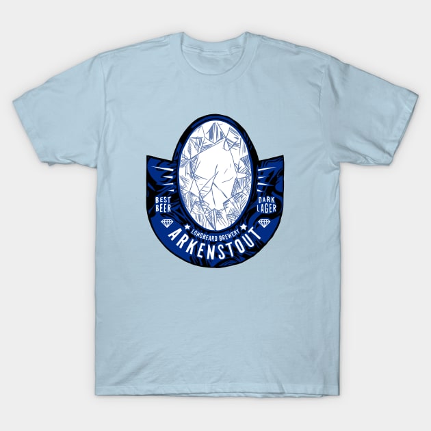 Deep Rock Galactic - Arkenstout Logo T-Shirt by CatsandBats